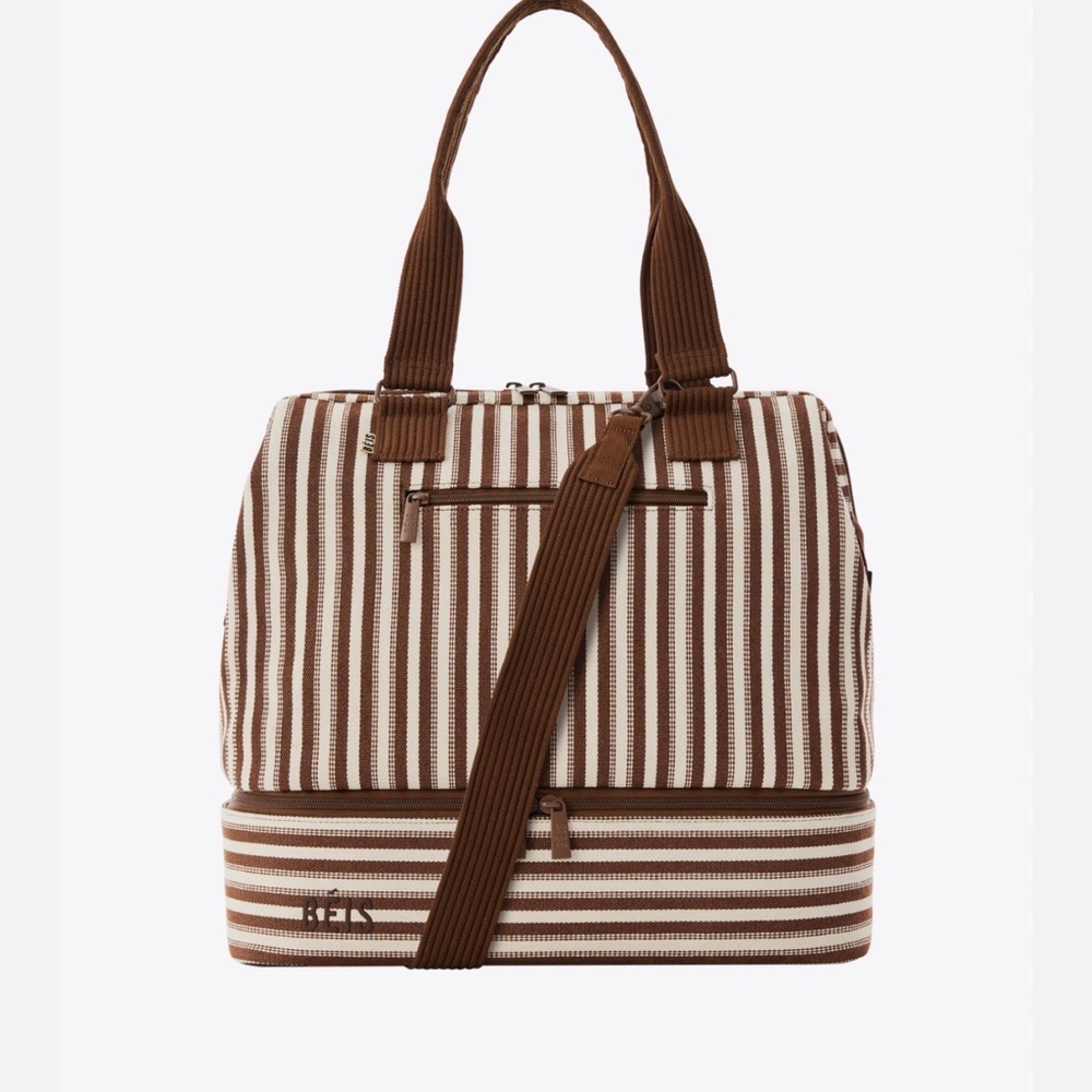 BÉIS LIMTED EDITION NEW NEVER USED Maple Stripe Women's Travel Bag